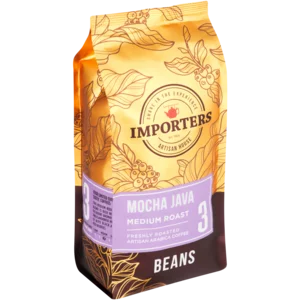 Importers Freshly Roasted Mocha Java Coffee Beans Pack 250g