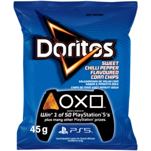 Doritos Sweet Chilli Pepper Flavoured Corn Chips 45g