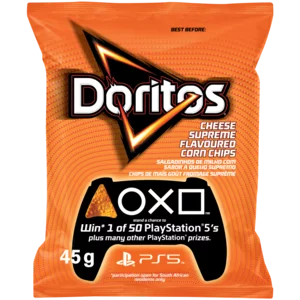 Doritos Cheese Supreme Flavoured Corn Chips 45g Doritos Cheese Supreme Flavoured Corn Chips 45g