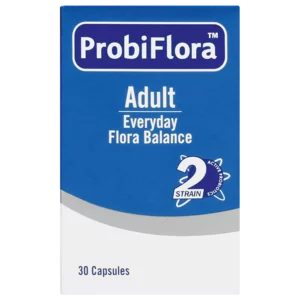 Probiflora 2 Strain Adult Everyday Flora Balance Capsules 30 Pack Probiflora 2 Strain Adult Everyday Flora Balance Capsules 30 Pack