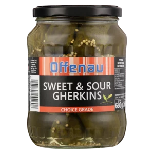 Offenau Sweet & Sour Gherkins 680g