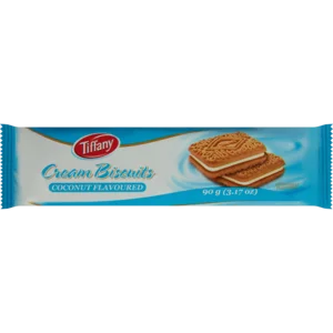 Tiffany Coconut Cream Biscuits 90g