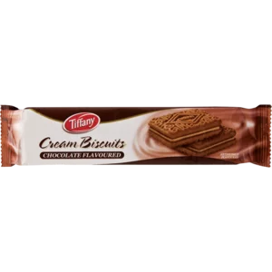 Tiffany Chocolate Flavoured Cream Biscuits 90g