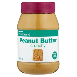 Checkers Housebrand Crunchy Peanut Butter 800g Checkers Housebrand Crunchy Peanut Butter 800g