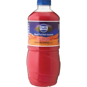 Hall's Fruit Punch Flavoured Blended Fruit Drink Concentrate 1.25L