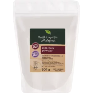 Health Connection Wholefoods Rice Milk Powder 500g Health Connection Wholefoods Rice Milk Powder 500g