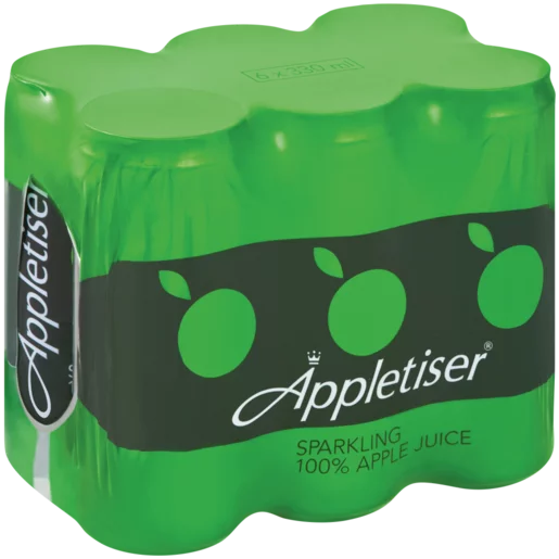 Appletiser Original Sparkling Juice Cans 6x330ml Appletiser Original Sparkling Juice Cans 6x330ml
