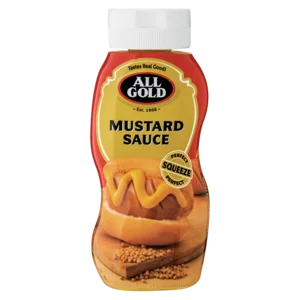 All Gold Mustard Sauce Squeeze Bottle 500ml