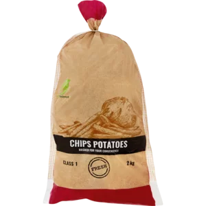 Chips Potatoes Bag 2kg Chips Potatoes Bag 2kg