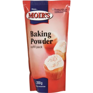 Moir's Baking Powder Refill 200g Moir's Baking Powder Refill 200g