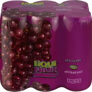 Liqui-Fruit Red Grape Juice Cans 6x330ml Liqui-Fruit Red Grape Juice Cans 6x330ml