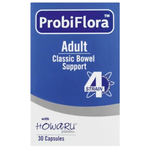 Probiflora 4 Strain Adult Classic Bowel Support With Howaru Probiotic Capsules 30 Pack Probiflora 4 Strain Adult Classic Bowel Support With Howaru Probiotic Capsules 30 Pack
