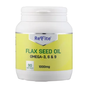 Revite Flax Seed Oil Omega 3, 6 & 9 Supplement Tablets 90 Pack Revite Flax Seed Oil Omega 3, 6 & 9 Supplement Tablets 90 Pack