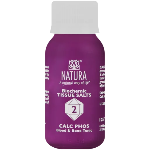Natura Calc Phos Biochemic Tissue Salts 125 Tablets