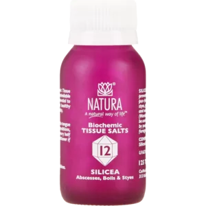 Natura Biochemic Silicea Tissue Salts Tablets 125 Pack Natura Biochemic Silicea Tissue Salts Tablets 125 Pack
