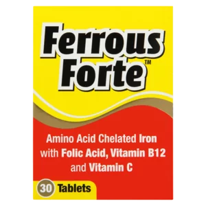 Ferrous Forte Supplement Tablets 30 Pack