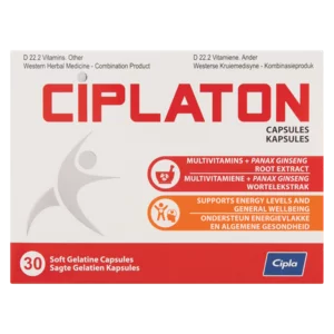 Cipla Ciplaton Supplement Capsules 30 Pack Cipla Ciplaton Supplement Capsules 30 Pack