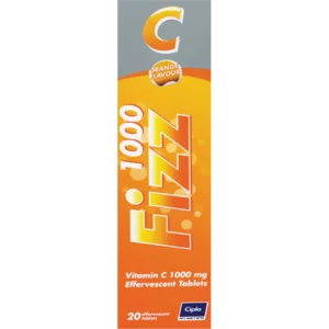 Cipla Fizz 1000 Vitamin C Supplement Effervescent Tablets 20 Pack Cipla Fizz 1000 Vitamin C Supplement Effervescent Tablets 20 Pack