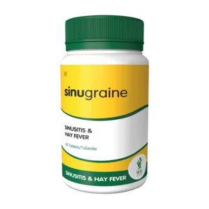 Sinugraine Sinusitis and Hayfever Tablets 60 Pack Sinugraine Sinusitis and Hayfever Tablets 60 Pack