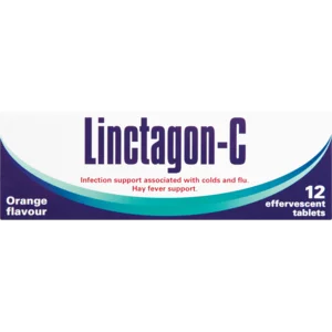 Linctagon-C Orange Flavoured Effervescent Tablets 12 Pack Linctagon-C Orange Flavoured Effervescent Tablets 12 Pack