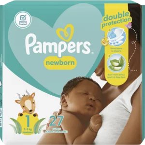 Pampers New Baby Dry Size 1 Nappies 27 Pack Pampers New Baby Dry Size 1 Nappies 27 Pack
