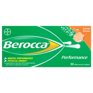 Bayer Berocca Orange Flavoured Performance Effervescent Tablets 30 Pack Bayer Berocca Orange Flavoured Performance Effervescent Tablets 30 Pack