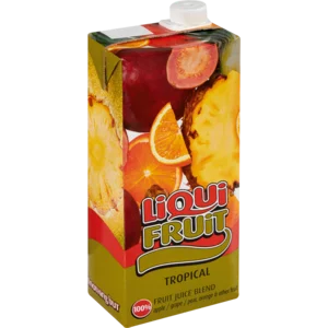 Liqui-Fruit 100% Tropical Fruit Juice Blend 2L Liqui-Fruit 100% Tropical Fruit Juice Blend 2L