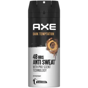 Axe Dark Temptation 48 Hour Anti-Perspirant Body Spray 150ml Axe Dark Temptation 48 Hour Anti-Perspirant Body Spray 150ml