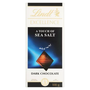 Lindt Excellence A Touch Of Sea Salt Dark Chocolate 100g Lindt Excellence A Touch Of Sea Salt Dark Chocolate 100g