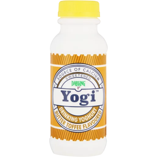 Darling Yogi Butter Toffee Flavoured Drinking Yoghurt 250ml