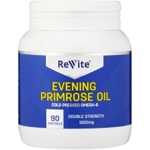 Revite Double Strength Evening Primrose Oil 90 Softgels Revite Double Strength Evening Primrose Oil 90 Softgels