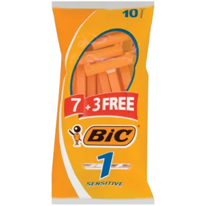 BIC 1 Men's Disposable Razors Pouch 7 + 3 Free