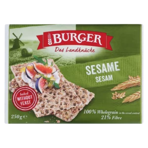 Burger Sesame Crispbread 250g Burger Sesame Crispbread 250g