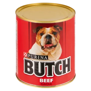 Butch Beef Flavoured Dog Food Can 820g