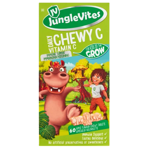 Jungle Vites Apple Chewy C Supplement 60 Pack Jungle Vites Apple Chewy C Supplement 60 Pack