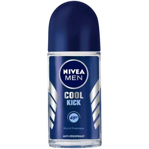 Nivea Men Cool Kick Roll-On 50ml Nivea Men Cool Kick Roll-On 50ml