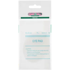 Medirite Pharmacy Medi Aid Eye Pad 6x8cm Medirite Pharmacy Medi Aid Eye Pad 6x8cm