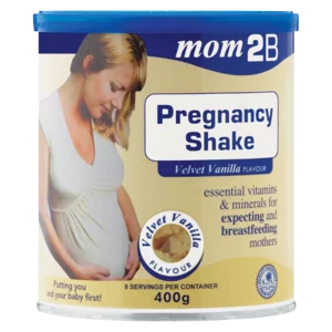 Mom 2B Velvet Vanilla Flavoured Pregnancy Shake 400g