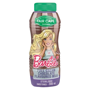 Fair Cape Barbie Full Cream Chocolate Flavoured Milk 300ml Fair Cape Barbie Full Cream Chocolate Flavoured Milk 300ml