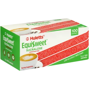 Huletts Low Kilojoule Sucralose Sweetener Sachets 100g Huletts Low Kilojoule Sucralose Sweetener Sachets 100g