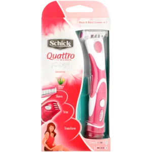 Schick Quattro For Women Trimstyle Razor Kit