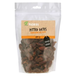 Padkos Pitted Dates Contains No Pips 400g