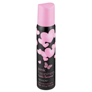 Revlon Pink Happiness Little Secrets Ladies Body Spray 90ml Revlon Pink Happiness Little Secrets Ladies Body Spray 90ml