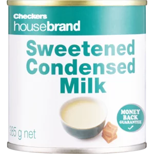 Checkers Housebrand Sweetened Full Cream Condensed Milk 385g Checkers Housebrand Sweetened Full Cream Condensed Milk 385g