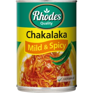 Rhodes Mild & Spicy Chakalaka 400g Rhodes Mild & Spicy Chakalaka 400g