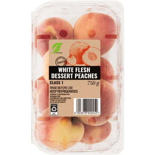 White Flesh Dessert Peaches 750g White Flesh Dessert Peaches 750g