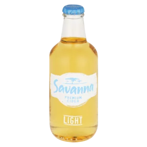 Savanna Light Premium Cider Bottle 330ml Savanna Light Premium Cider Bottle 330ml