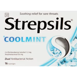Strepsils Coolmint Lozenges 16 Pack Strepsils Coolmint Lozenges 16 Pack
