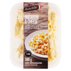 Bella Vita Macaroni & Cheese Pasta Ready Meal 300g Bella Vita Macaroni & Cheese Pasta Ready Meal 300g