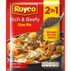 Royco Rich & Beefy Instant Stew Mix 50g Royco Rich & Beefy Instant Stew Mix 50g